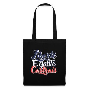 Freedom Equality Castrais - Tote Bag - black - Front