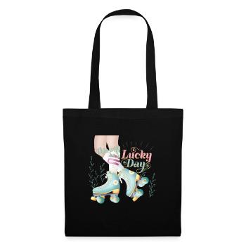Roller Skating Girl - Tote Bag - black - Front