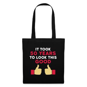 It took 50 years to look this good - Tote Bag - black - Front