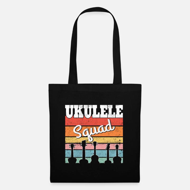 Ukulele Squad - Tote Bag - black
