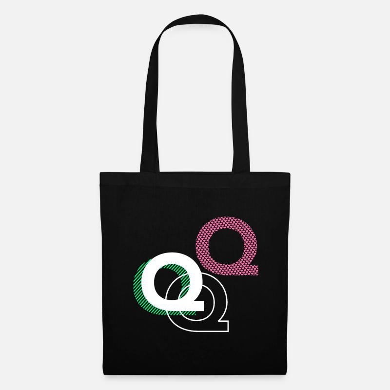 Q - Stoffbeutel - Schwarz