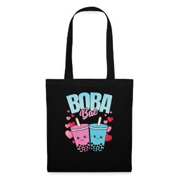 Boba Bae Boba Tea Gift - Tote Bag - black - Front