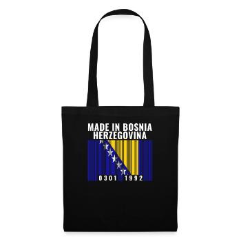 Bosnia and Herzegovina Heritage Bosnia and - Tote Bag - black - Front