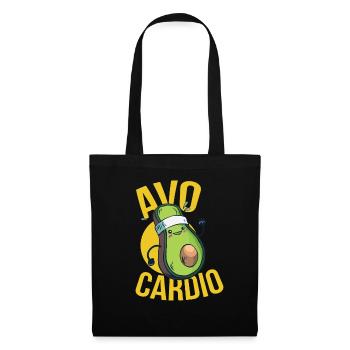 Avo Cardio Exercise Guac Pun - Tote Bag - black - Front