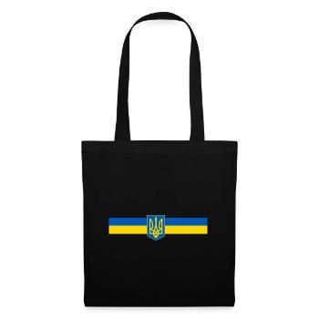 UKRAINE - Sac en tissu - noir - Devant