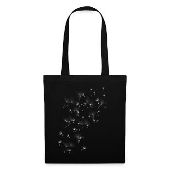 Pissenlit - Sac en tissu - noir - Devant