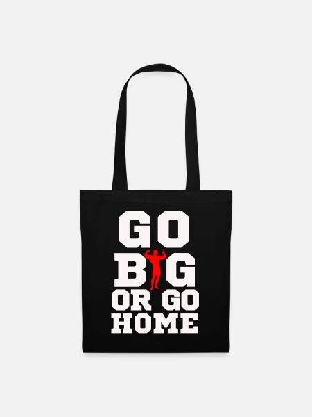 Go Big! - Stoffbeutel - Schwarz