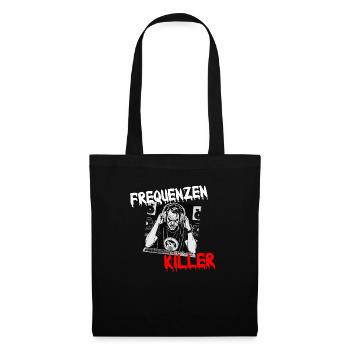 Frequenzenkiller - brutal gute Tontechniker - Stoffbeutel - Schwarz - Vorne