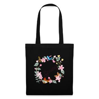 Spring T-Shirt - Tote Bag - black - Front