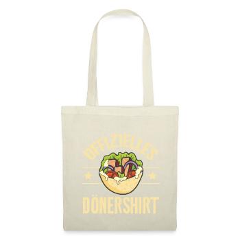 Offizielles Dönershirt - Stoffbeutel - Natur - Vorne
