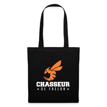 Chasseur de frelon Humour Frelon Asiatique Drôle - Sac en tissu - noir - Devant