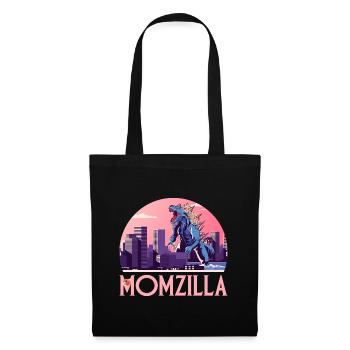 Mother's Day Print - MOMZILLA. - Tote Bag - black - Front
