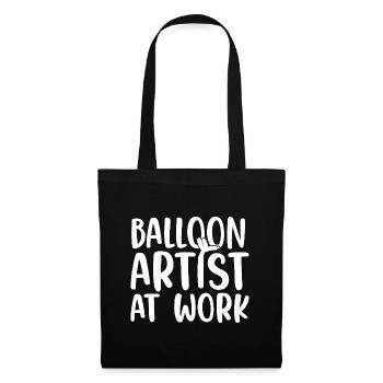 Modèle de ballon Artistes De ballons Animaux de ballon - Sac en tissu - noir - Devant