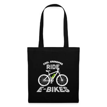 E-Bike Opa E-Bike Elektro-Mountainbike - Stoffbeutel - Schwarz - Vorne
