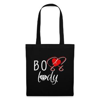 Bo$$ Lady - Sac en tissu - noir - Devant