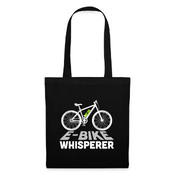 Ebike Whisperer E-Bike Elektrisches Mountainbike - Stoffbeutel - Schwarz - Vorne