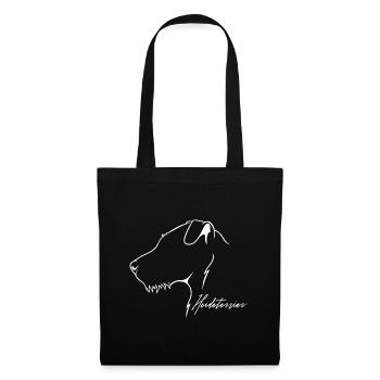 Heath Terrier Profile Dogs Hunting Dogs Wilsigns - Tote Bag - black - Front