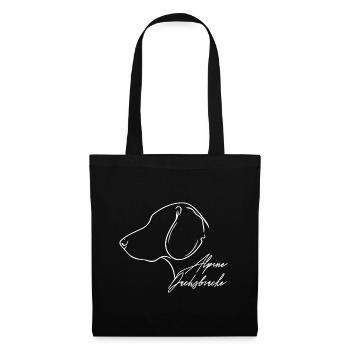 Alpine Dachsbracke Profil Chiens Chien Wilsigns - Sac en tissu - noir - Devant
