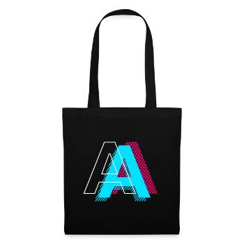 Pop Art Letter A Gift - Tote Bag - black - Front