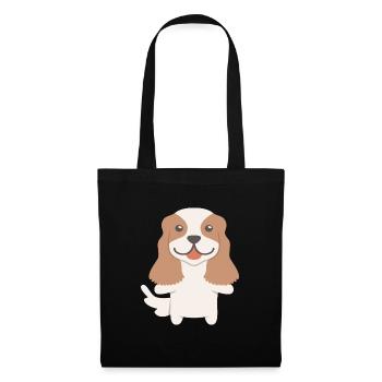 Cavalier King Charles Spaniel Gift Idea - Tote Bag - black - Front