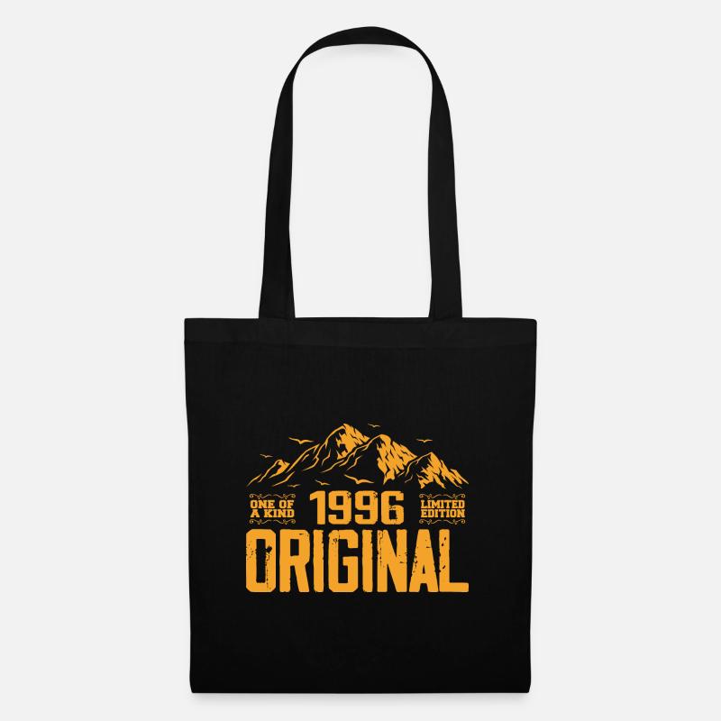 Vintage 1966 Geburtstagsgeschenk - Retro 1966 - Stoffbeutel - Schwarz