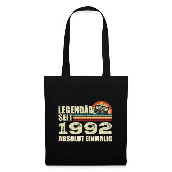 Legendary since 1992 - absolutely unique - Tote Bag - black - Front