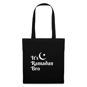 It's Ramadan Bro Islamic Fasting Muslim - Sac en tissu - noir - Devant