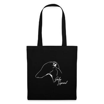 GALGO ESPANOL Greyhounds Dogs Chien Wilsigns - Sac en tissu - noir - Devant