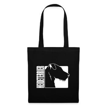 Heath Terrier Profile Dogs Hunting Dogs Wilsigns - Tote Bag - black - Front
