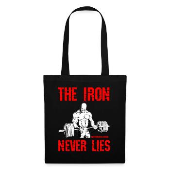 Bodybuilding Squad - The Iron Never Lies - Tote Bag - black - Front