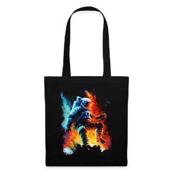 Atterrissage sur Mars - Sac en tissu - noir - Devant