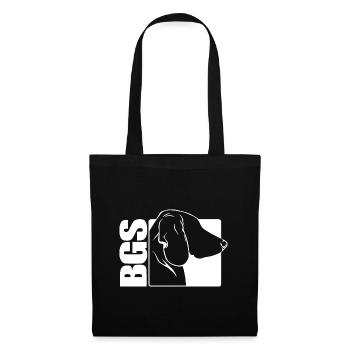 BGS Bavarian Mountain Hound Profile Dogs - Tote Bag - black - Front