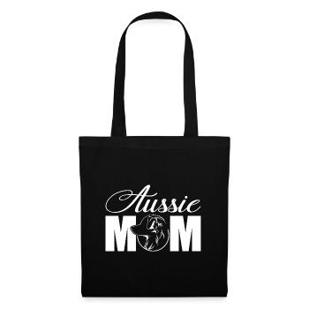 Profil Australien Maman Chiens Chien Wilsigns - Sac en tissu - noir - Devant