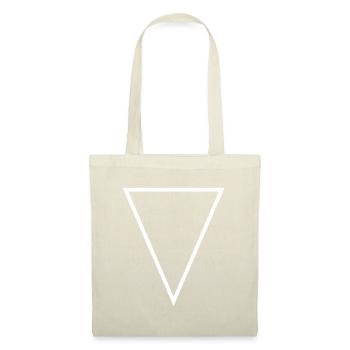 triangle - Sac en tissu - nature - Devant