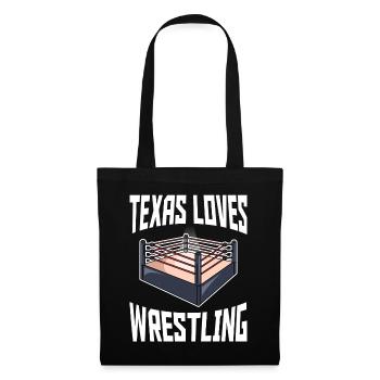 Conception de lutte au Texas pour les fiers fans du Texas - Sac en tissu - noir - Devant