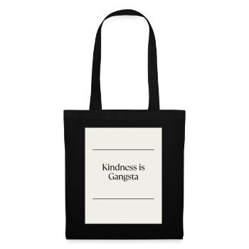 Inhimillisyys_on_uusi_musta-3 - Sac en tissu - noir - Devant