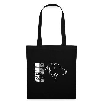 WESTPHALIEN DACHSBRACKE Profil Chiens Wilsigns - Sac en tissu - noir - Devant