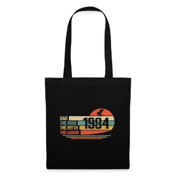 Best Dad in the World since 1984 Father's Day - Tote Bag - black - Front