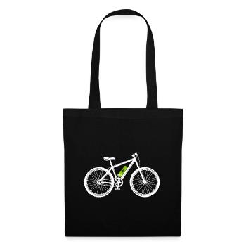 E-Bike E-Bike Elektro-Mountainbike - Stoffbeutel - Schwarz - Vorne