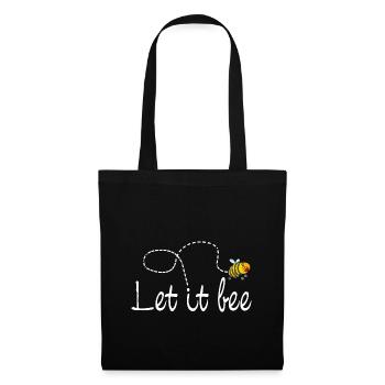 Bee Let it be - Tote Bag - black - Front
