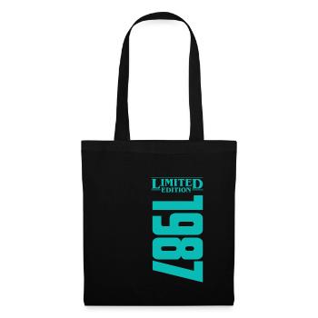1987 Birthday design - Tote Bag - black - Front