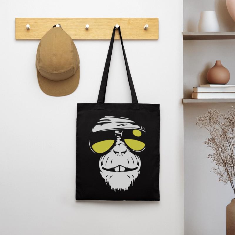 Cool Monkey - Coole Affe Stoffbeutel