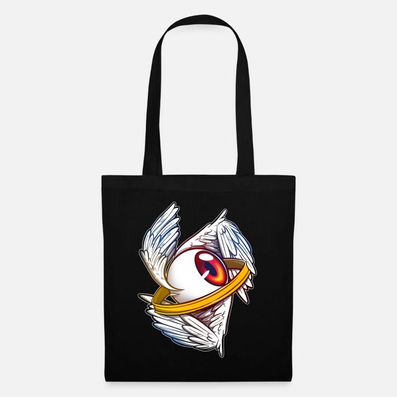 Impression d’ange - Sac en tissu - noir