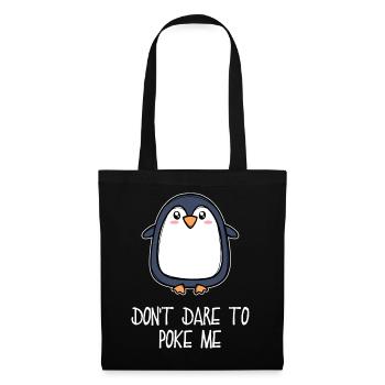 Antarctica Animal Cute Penguin Seabird Statement - Tote Bag - black - Front