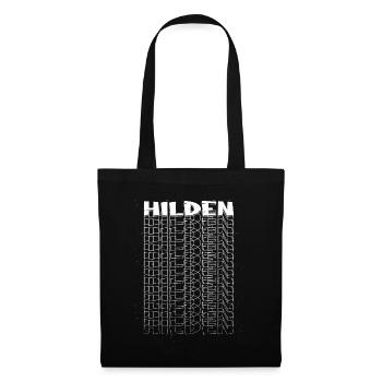 Hilden Germany City Font Skyline Home - Tote Bag - black - Front