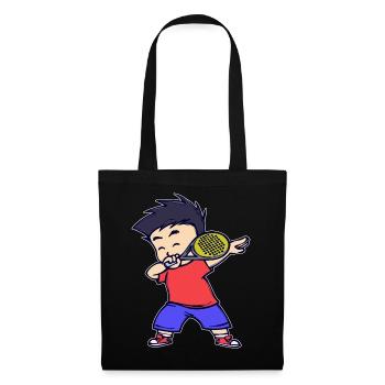 Padel Racket Player Padel Tennis Training - Tote Bag - black - Front
