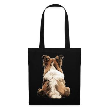 Shetland Sheepdog - Tote Bag - black - Front