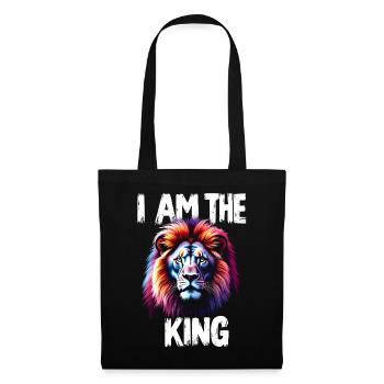 I am the King Lion - Tote Bag - black - Front