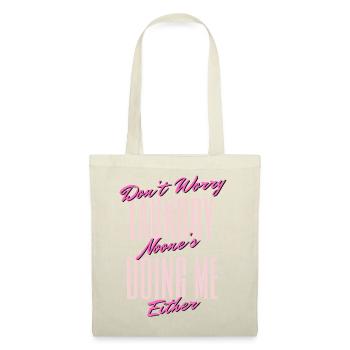 Conception de citation de blanchisserie drôle - Sac en tissu - nature - Devant
