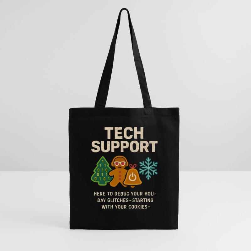 Admin Weihnachtsgeschenk IT Support Debugging Stoffbeutel
